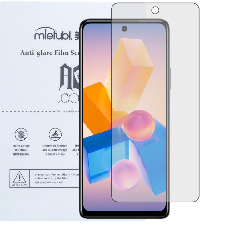 Гидрогелевая пленка Mietubl Anti-Glare для Infinix HOT 40i Матовая