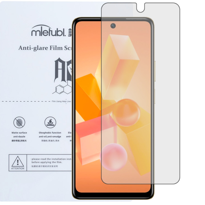 Гидрогелевая пленка Mietubl Anti-Glare для Infinix HOT 40 Pro Матовая