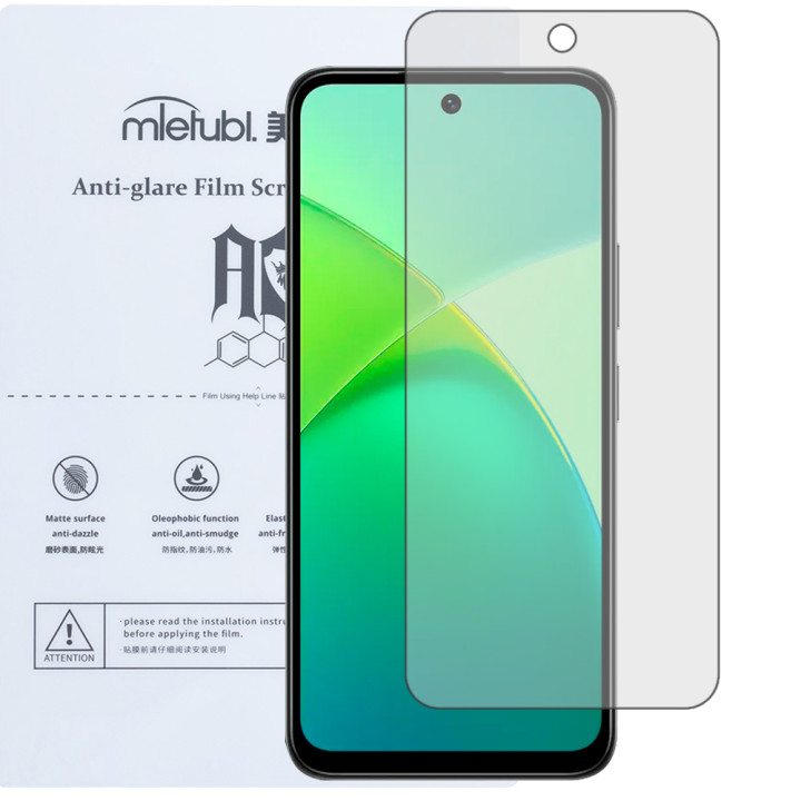Гидрогелевая пленка Mietubl Anti-Glare для Infinix Smart 10 Матовая