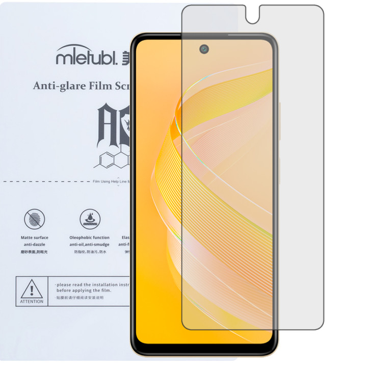 Гидрогелевая пленка Mietubl Anti-Glare для Infinix Smart 8 Матовая