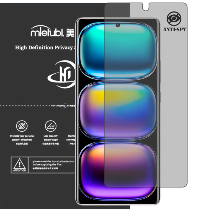 Гидрогелевая пленка антишпион Mietubl HD Privacy Screen Protector для Infinix HOT 50 Pro+
