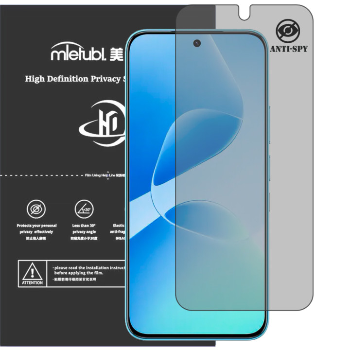 Гідрогелева плівка антишпигун Mietubl HD Privacy Screen Protector для Infinix HOT 60 Pro