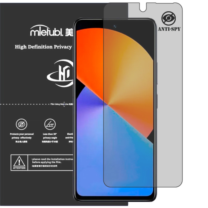Гідрогелева плівка антишпигун Mietubl HD Privacy Screen Protector для Infinix Note 30 5G