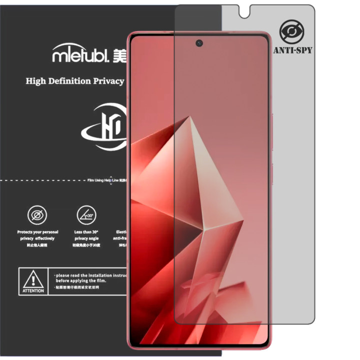 Гидрогелевая пленка антишпион Mietubl HD Privacy Screen Protector для Infinix Note 50