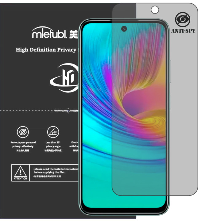 Гидрогелевая пленка антишпион Mietubl HD Privacy Screen Protector для Infinix Smart 9