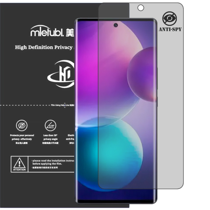 Гідрогелева плівка антишпигун Mietubl HD Privacy Screen Protector для Infinix Zero Ultra