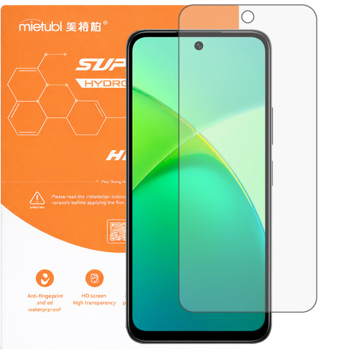 Гидрогелевая пленка Mietubl Super TPU HD для Infinix Smart 10