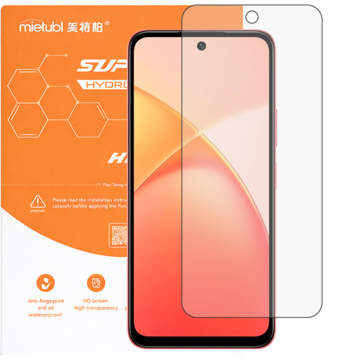 Гидрогелевая пленка Mietubl Super TPU HD для Infinix Smart 10 Plus