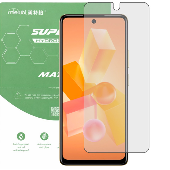 Гидрогелевая пленка матовая Mietubl Super TPU Matte для Infinix HOT 40 Pro