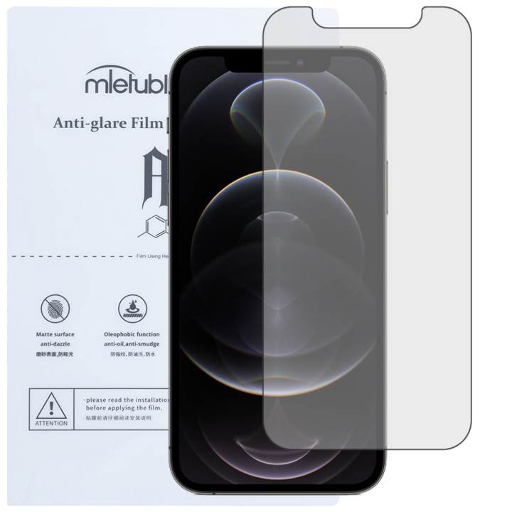 Гидрогелевая пленка Mietubl Anti-Glare для iPhone 12 Pro Матовая
