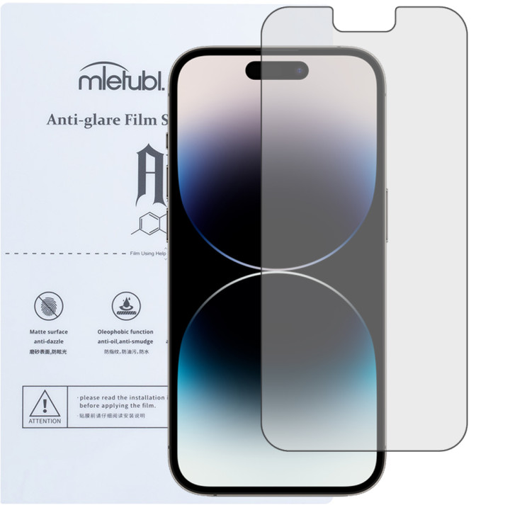 Гидрогелевая пленка Mietubl Anti-Glare для iPhone 14 Pro Max Матовая