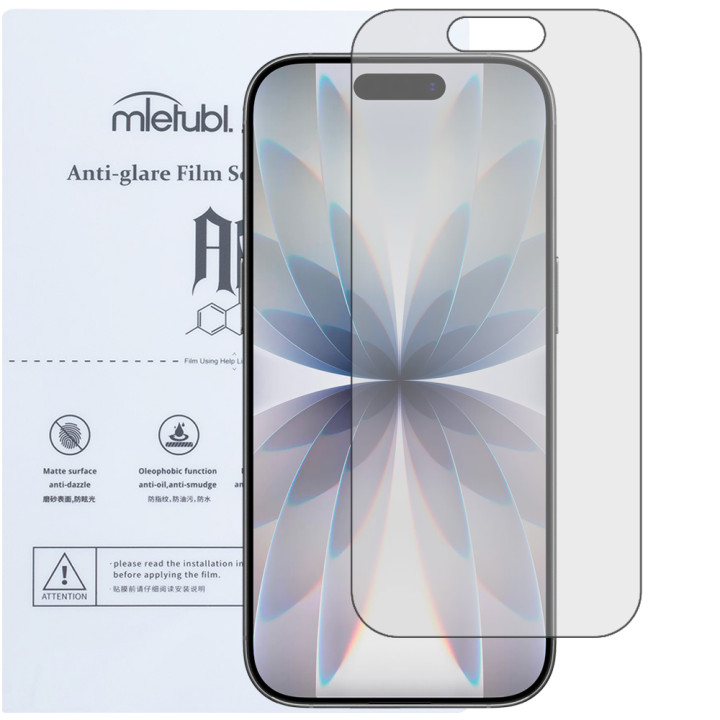 Гидрогелевая пленка Mietubl Anti-Glare для iPhone 17 Матовая