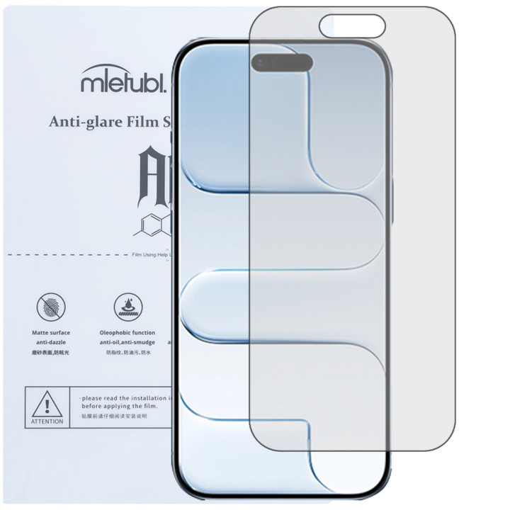 Гидрогелевая пленка Mietubl Anti-Glare для iPhone 17 Air Матовая
