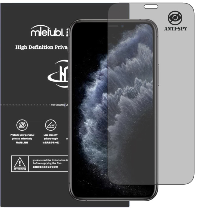 Гідрогелева плівка антишпигун Mietubl HD Privacy Screen Protector для iPhone 11 Pro