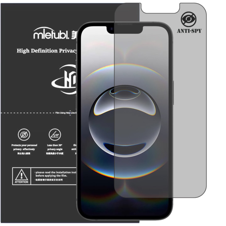 Гидрогелевая пленка антишпион Mietubl HD Privacy Screen Protector для iPhone 16e