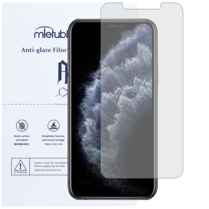 Гидрогелевая пленка Mietubl Anti-Glare для iPhone 11 Pro Max Матовая