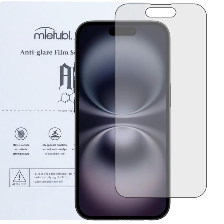 Гідрогелева плівка Mietubl Anti-Glare для iPhone 16 Plus Матова