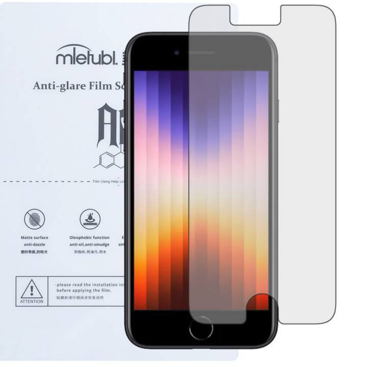 Гідрогелева плівка Mietubl Anti-Glare для iPhone SE 2022 Матова
