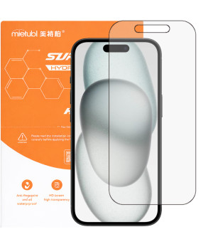 Гидрогелевая пленка Mietubl Super TPU HD для iPhone 15