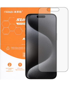 Гідрогелева плівка Mietubl Super TPU HD для iPhone 15 Pro Max