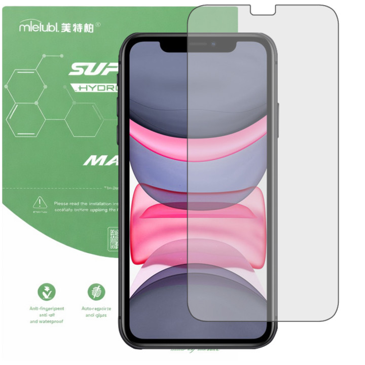 Гидрогелевая пленка матовая Mietubl Super TPU Matte для iPhone 11