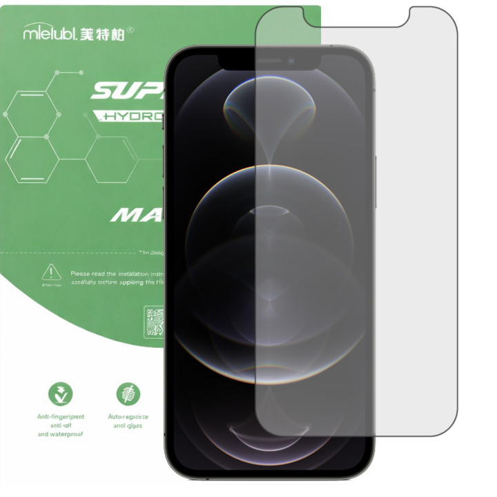 Гидрогелевая пленка матовая Mietubl Super TPU Matte для iPhone 12 Pro