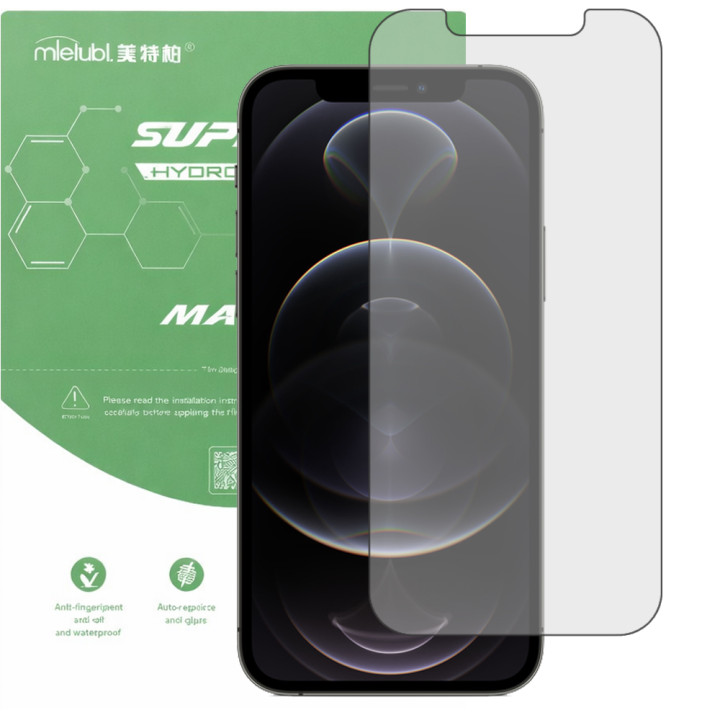 Гидрогелевая пленка матовая Mietubl Super TPU Matte для iPhone 12 Pro Max