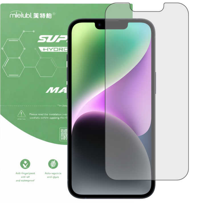 Гидрогелевая пленка матовая Mietubl Super TPU Matte для iPhone 14 Plus