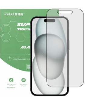 Гидрогелевая пленка матовая Mietubl Super TPU Matte для iPhone 15