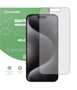 Гидрогелевая пленка матовая Mietubl Super TPU Matte для iPhone 15 Pro