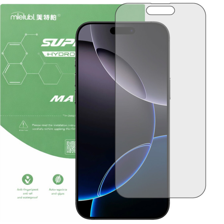 Гидрогелевая пленка матовая Mietubl Super TPU Matte для iPhone 16 Pro Max
