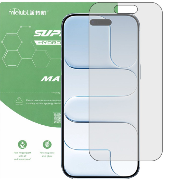 Гидрогелевая пленка матовая Mietubl Super TPU Matte для iPhone 17 Air