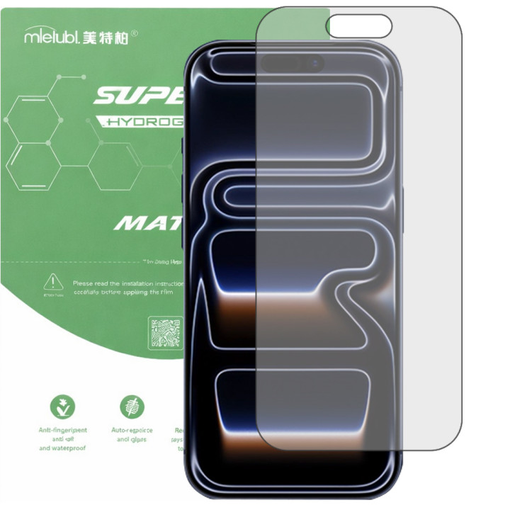 Гидрогелевая пленка матовая Mietubl Super TPU Matte для iPhone 17 Pro