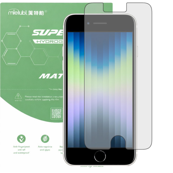 Гідрогелева плівка матова Mietubl Super TPU Matte для iPhone SE 2022