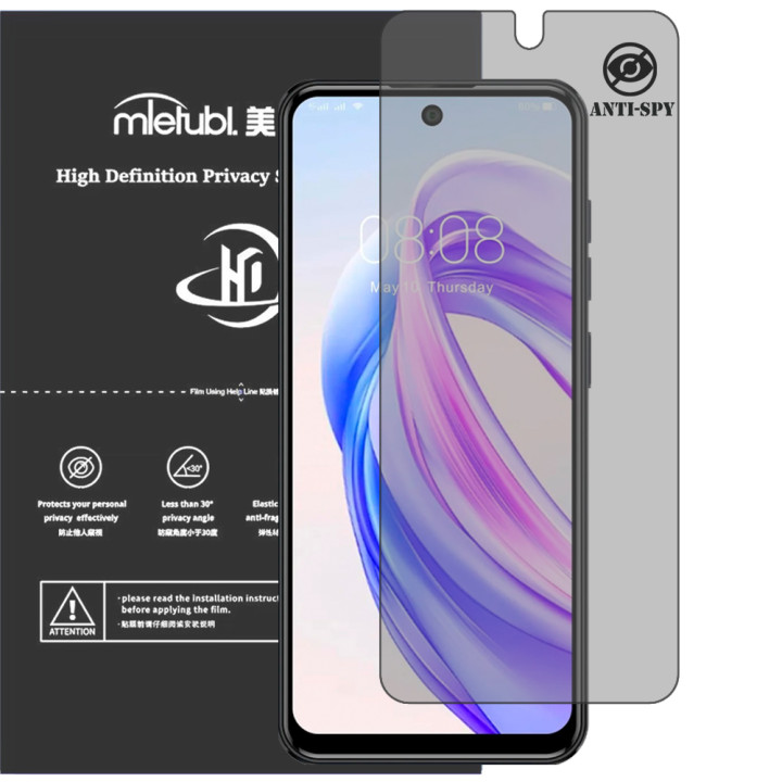Гидрогелевая пленка антишпион Mietubl HD Privacy Screen Protector для Meizu Mblu 21