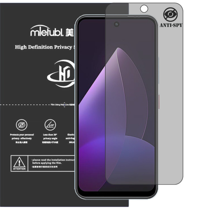 Гідрогелева плівка антишпигун Mietubl HD Privacy Screen Protector для Meizu Mblu 22