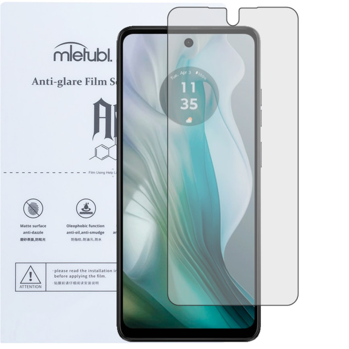 Гідрогелева плівка Mietubl Anti-Glare для Motorola Moto E14 Матова