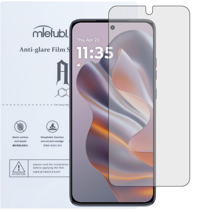 Гідрогелева плівка Mietubl Anti-Glare для Motorola Edge 50 Neo Матова