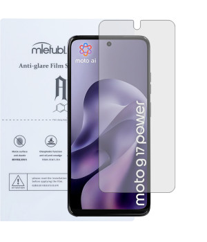 Гидрогелевая пленка Mietubl Anti-Glare для Motorola Moto G17 Power Матовая