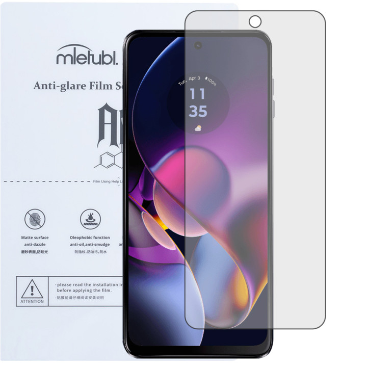 Гидрогелевая пленка Mietubl Anti-Glare для Motorola Moto G54 Матовая