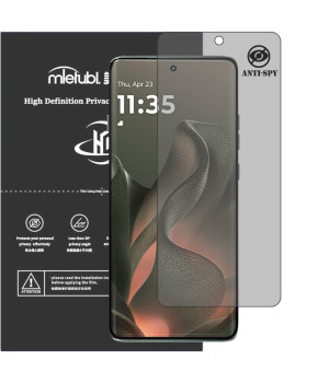 Гидрогелевая пленка антишпион Mietubl HD Privacy Screen Protector для Motorola Edge 2025