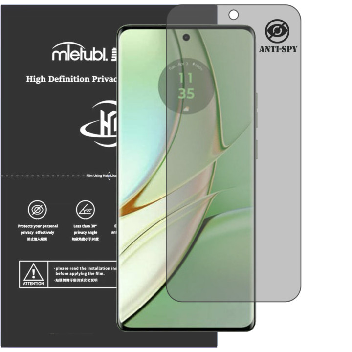Гидрогелевая пленка антишпион Mietubl HD Privacy Screen Protector для Motorola Edge 40