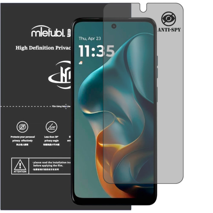 Гідрогелева плівка антишпигун Mietubl HD Privacy Screen Protector для Motorola Moto G05