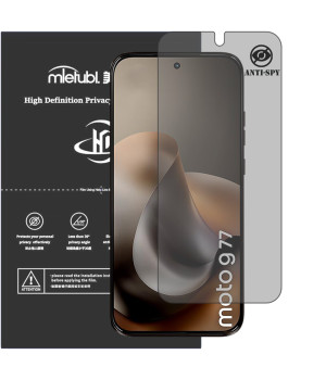 Гидрогелевая пленка антишпион Mietubl HD Privacy Screen Protector для Motorola Moto G77