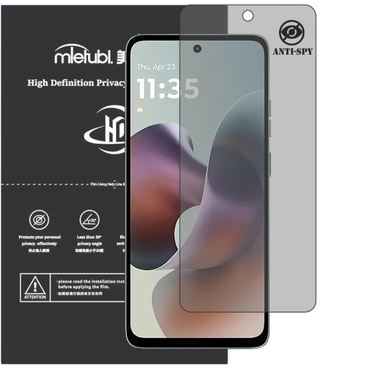 Гідрогелева плівка антишпигун Mietubl HD Privacy Screen Protector для Motorola Moto G56 5G