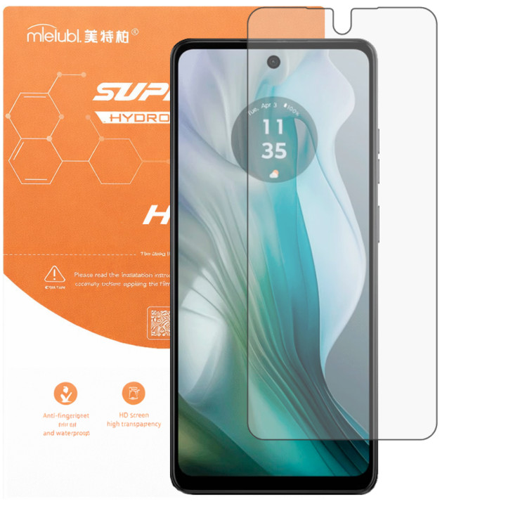 Гидрогелевая пленка Mietubl Super TPU HD для Motorola Moto E14