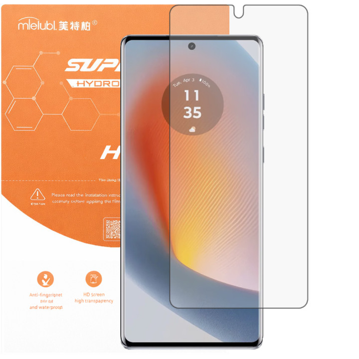 Гидрогелевая пленка Mietubl Super TPU HD для Motorola Edge 50 Fusion