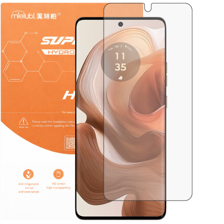 Гидрогелевая пленка Mietubl Super TPU HD для Motorola Edge 50 Ultra