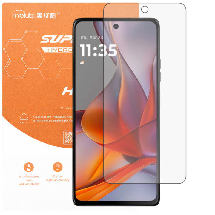 Гидрогелевая пленка Mietubl Super TPU HD для Motorola Moto G75