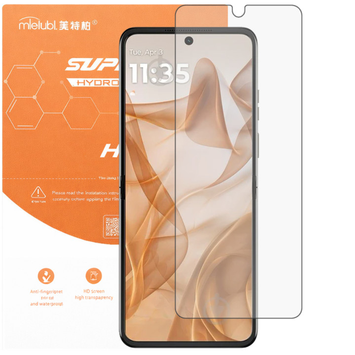 Гидрогелевая пленка Mietubl Super TPU HD для Motorola Razr 50